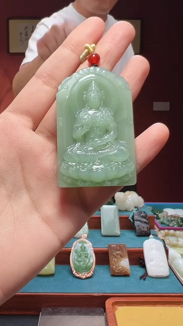 吊坠(不含链)未镶嵌和田玉1