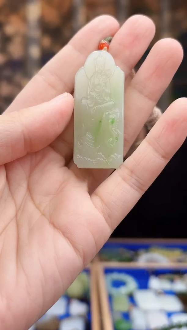 未镶嵌和田玉挂件拍一发一