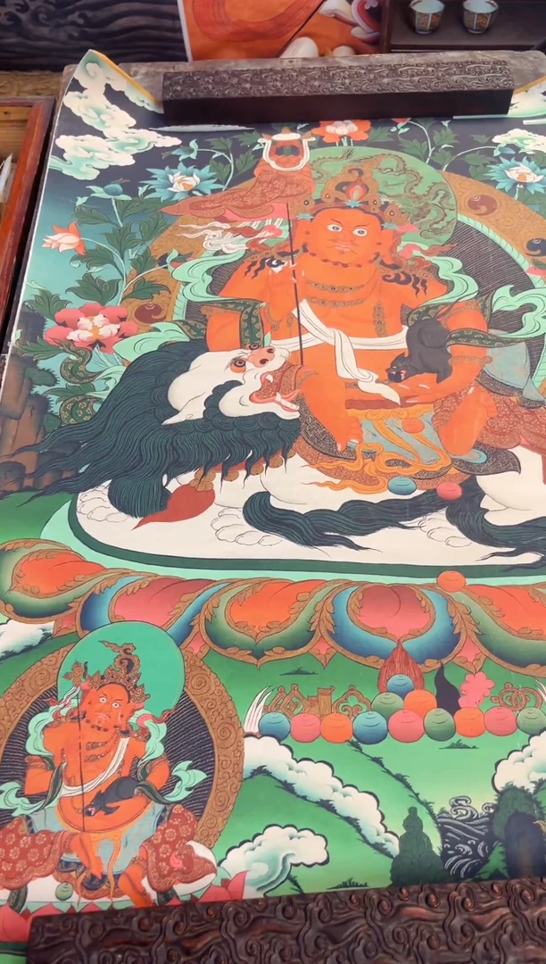 卷轴画大朱画院老六专属AA113