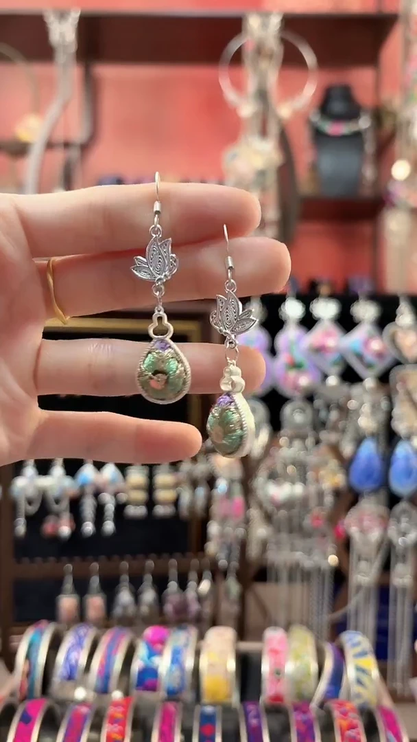 织绣 云织谣民族风精美饰品   124