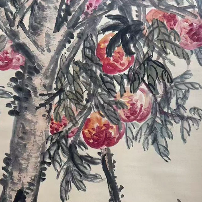 DY14426 花鸟 纸本 136*67