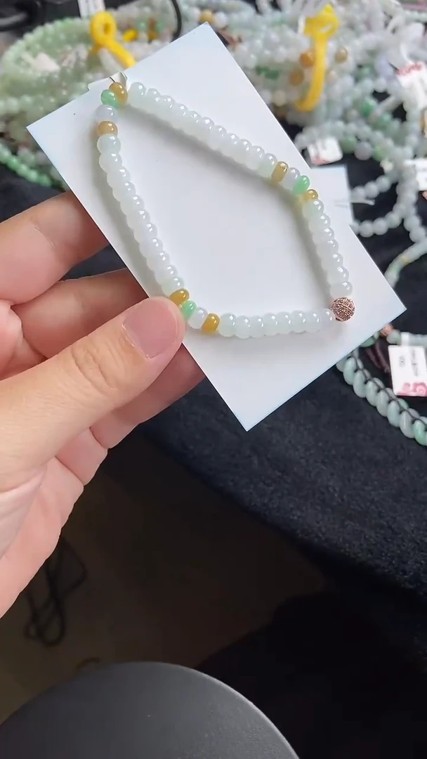 未镶嵌手链翡翠翡翠手串15