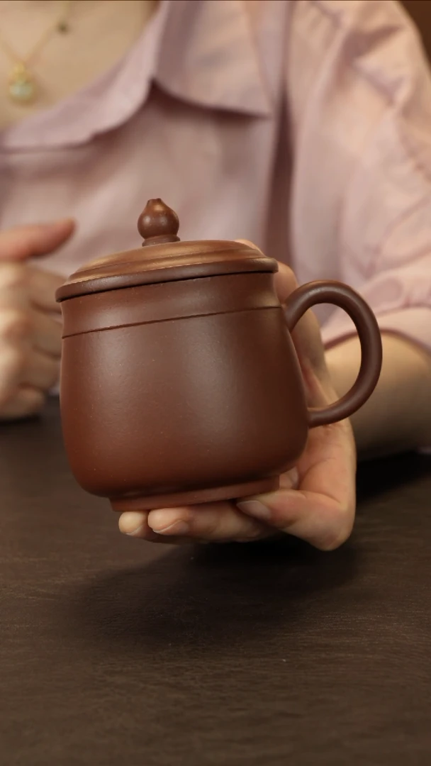 茶杯紫砂直播福利刘丛喜底槽清盖杯