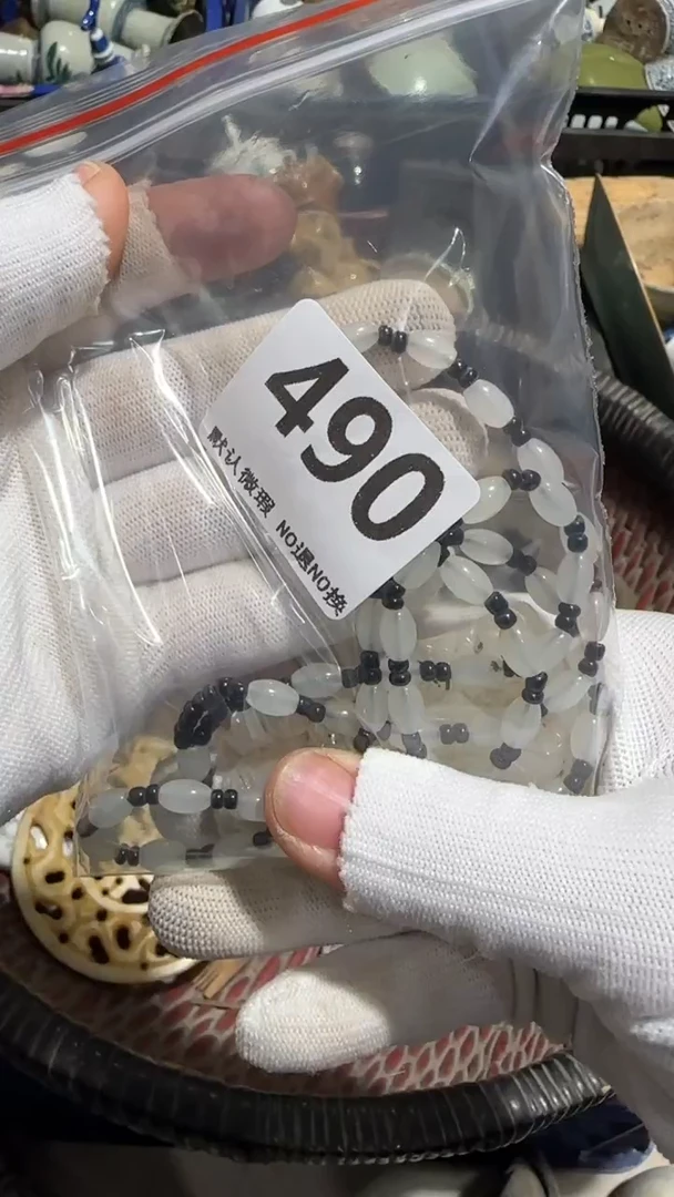 瓷片阿*子亿容工艺品490