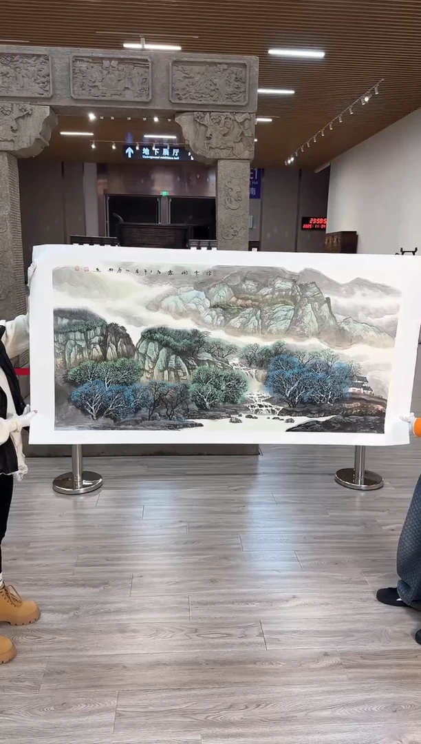 国画60赵隆轩艺术馆李庆兴老师作品