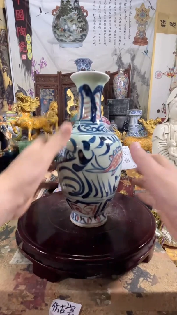 摆件现代艺陶瓷O