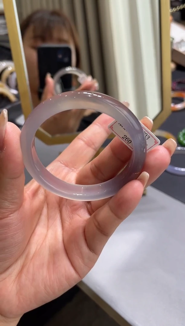 玛瑙/玉髓手镯未镶嵌0609C03/50