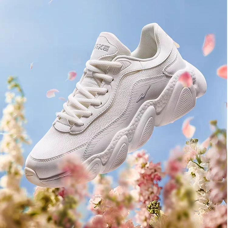 甜心2.0丨鸿星尔克秋季透气网面运动鞋流光风百搭老爹鞋旅游鞋