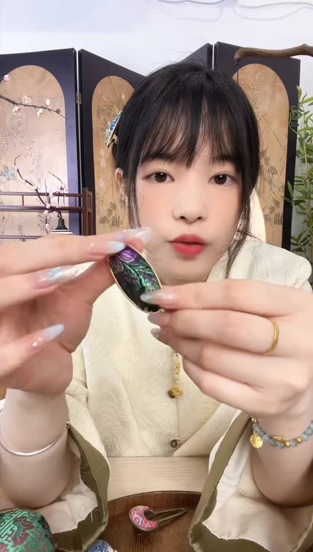 刺绣古典头饰步摇女清新发簪原创设计简约饰品民族风可爱