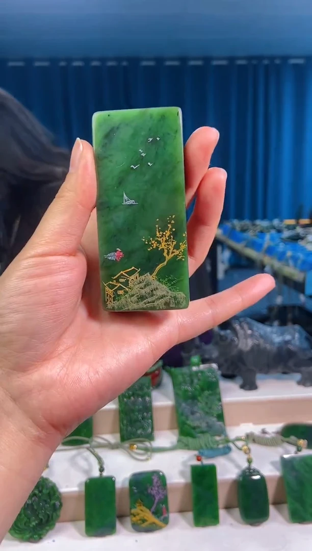 【闪购商品】和田玉挂件未镶嵌1