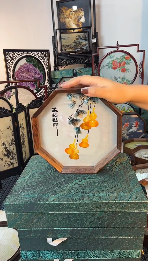 刺绣纯手工苏绣双面绣绣布