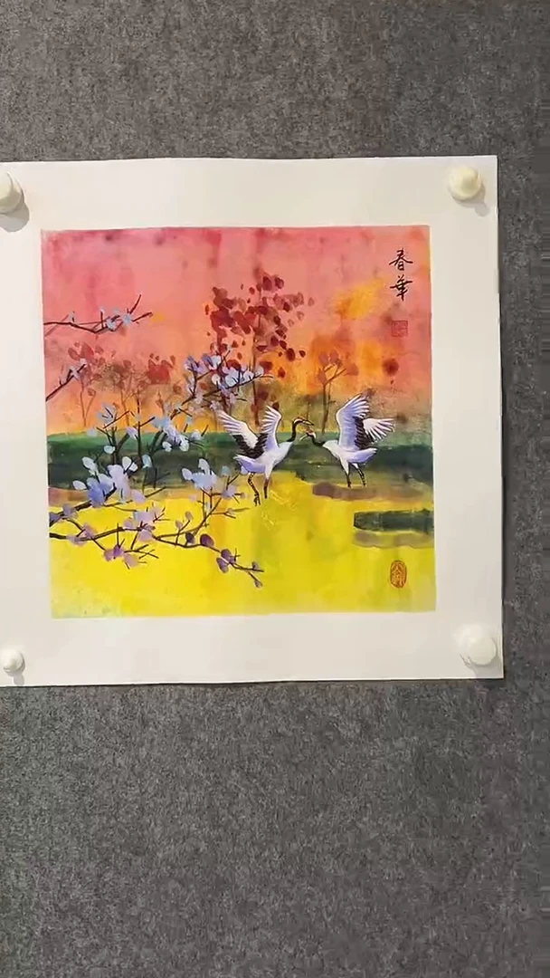 国画王忠权-1平尺-国画