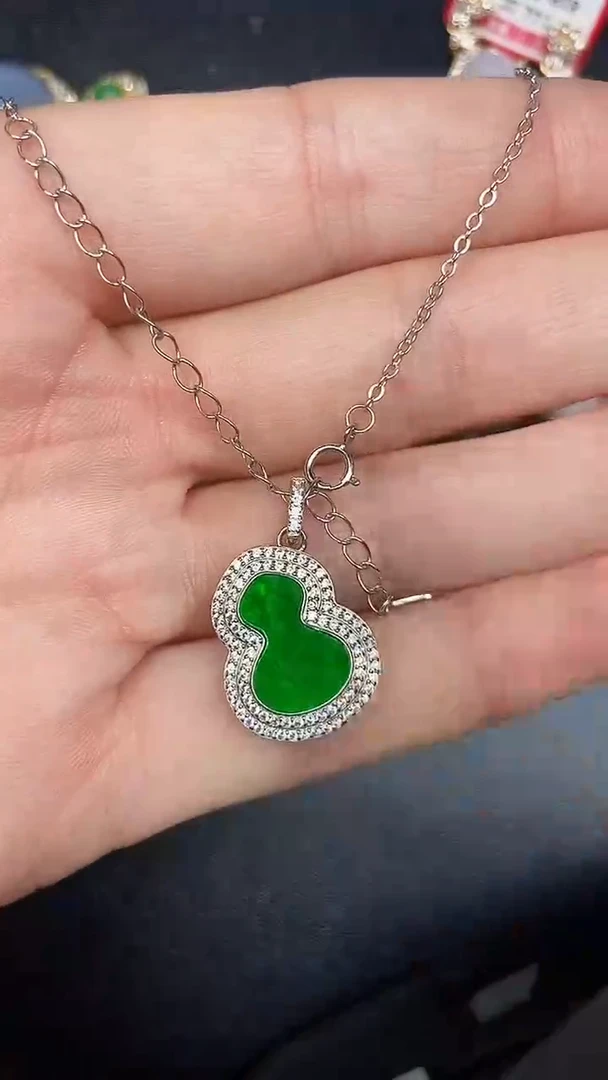 银S925镶嵌戒指翡翠1800