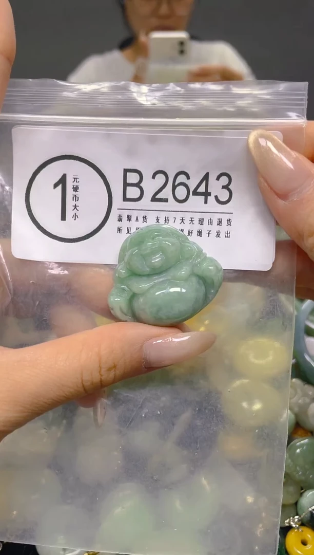 颈饰未镶嵌翡翠/ B /翡翠A货，一件也是批发价