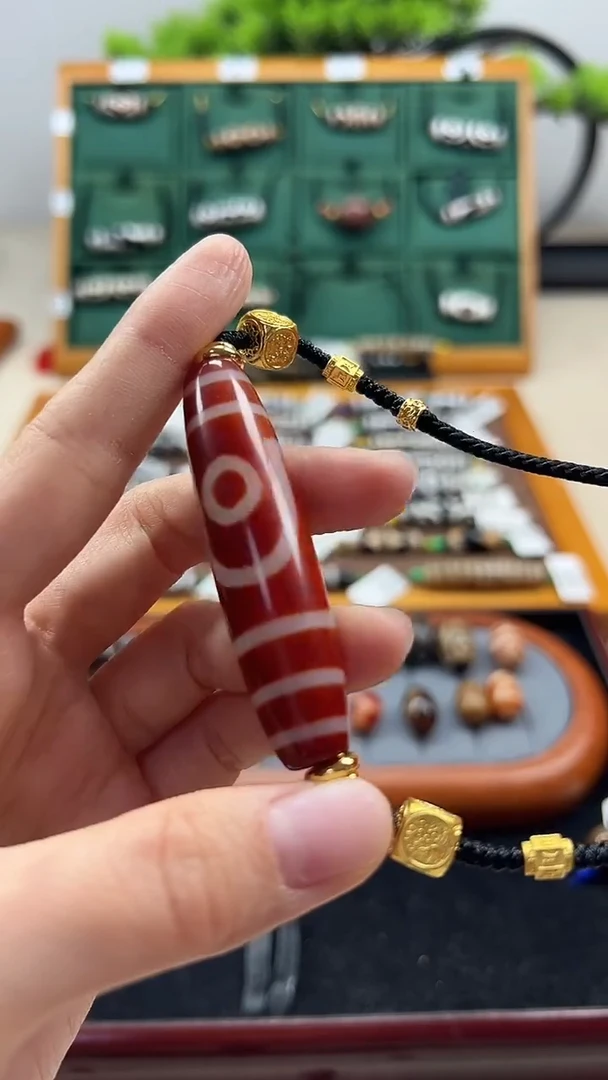 玛瑙/玉髓（覆膜）颈饰合金139（微瑕随机发货）