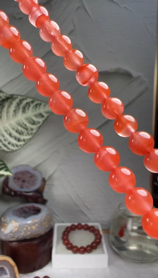 手串未镶嵌南红玛瑙南红玛瑙(默认微瑕)