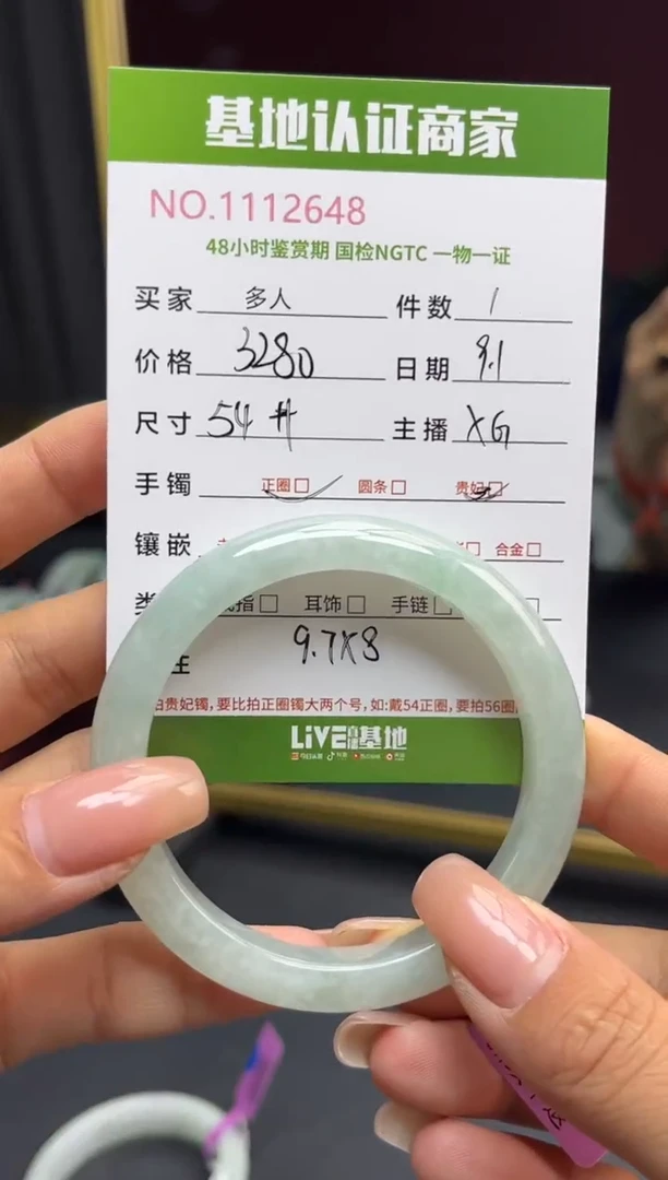 未镶嵌手镯翡翠多人