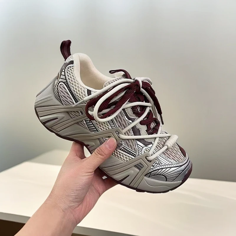 1874-A9-运动休闲鞋2025春季新款厚底潮