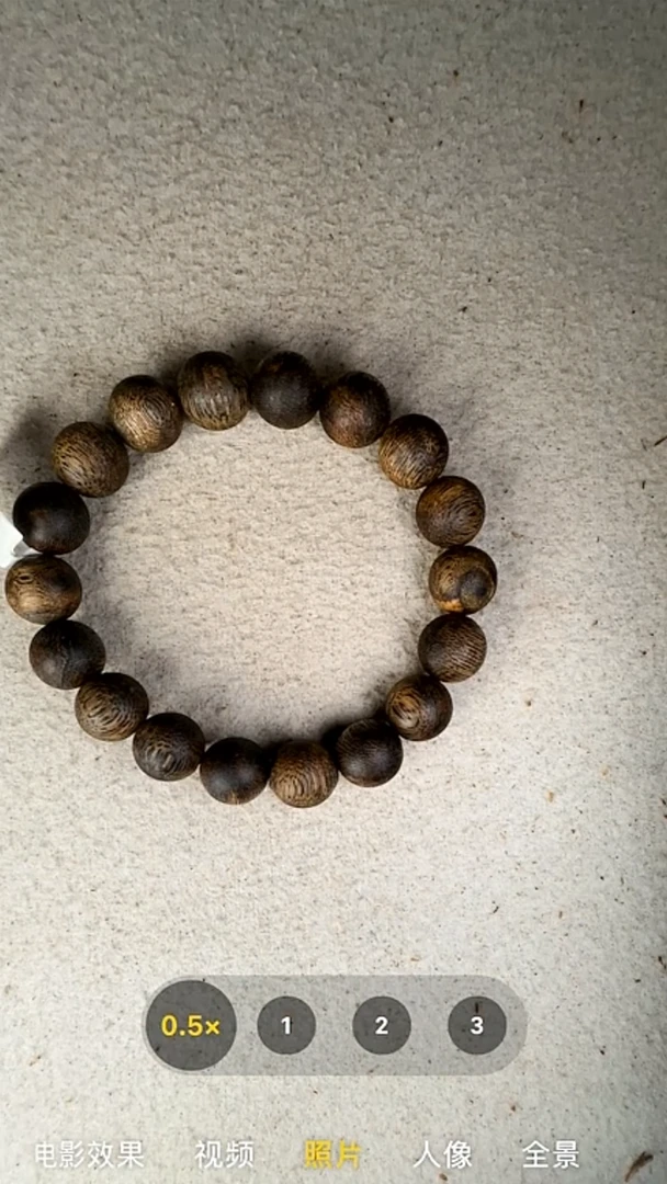 沉香手串12mm奇楠单圈手串11