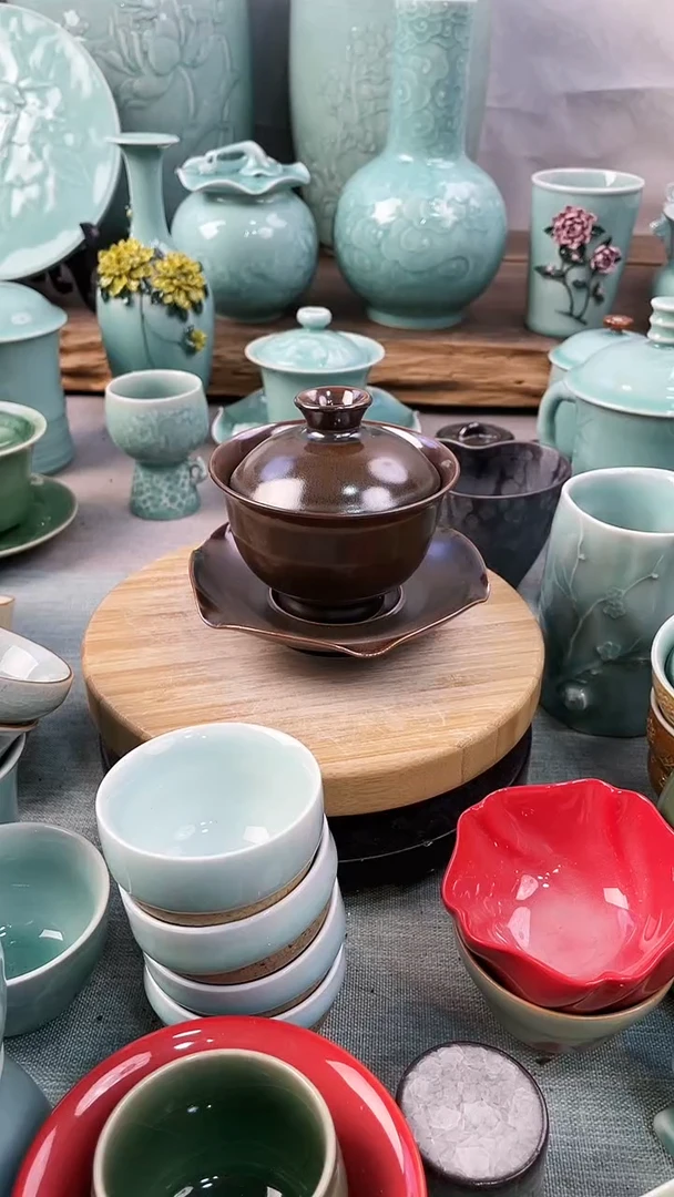 【闪购商品】纯手工 福利款 慧仙青瓷 瓷器