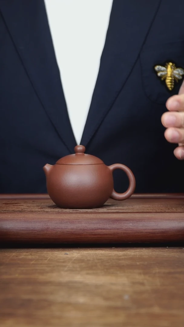 【闪购商品】紫砂茶壶170ml全手西施 家藏黄龙山底槽清