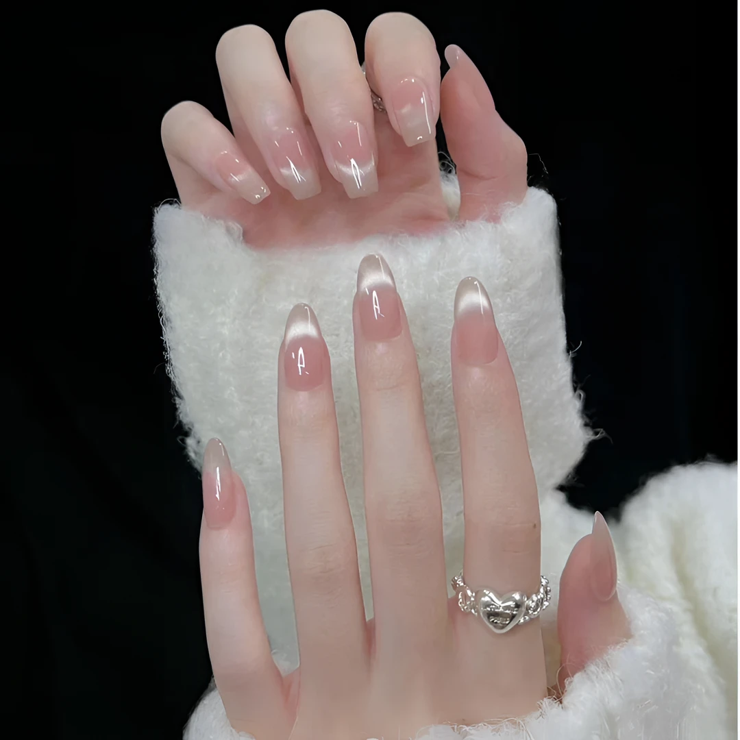 清梦雨露 黛卡柔 短椭圆 此度 手工穿戴甲10片