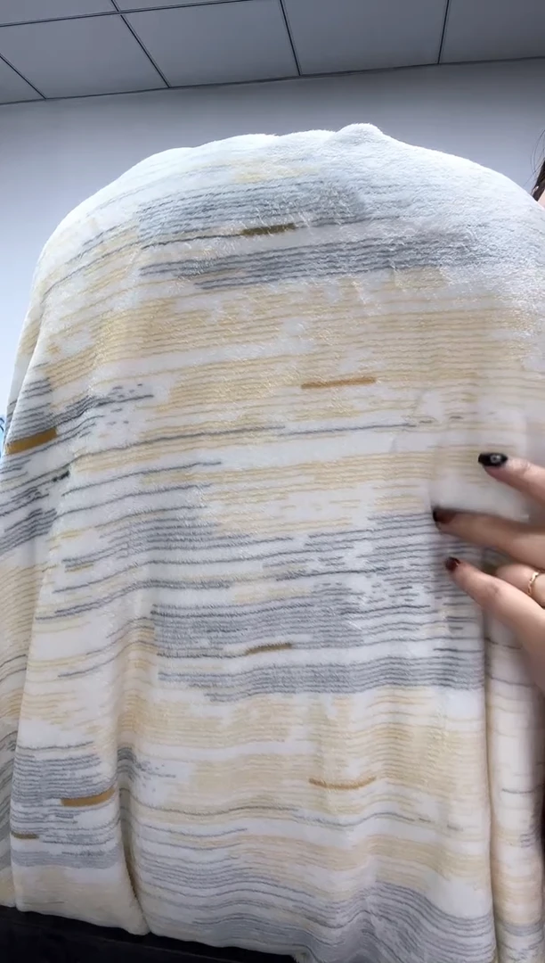 法兰绒2X3双面布料