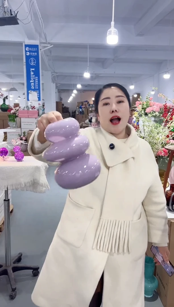 【闪购商品】玻璃花伴你花瓶微瑕-JKV4