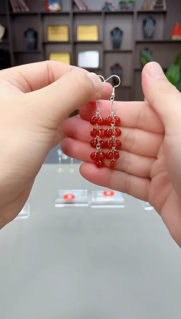 未镶嵌耳饰玛瑙/玉髓323000