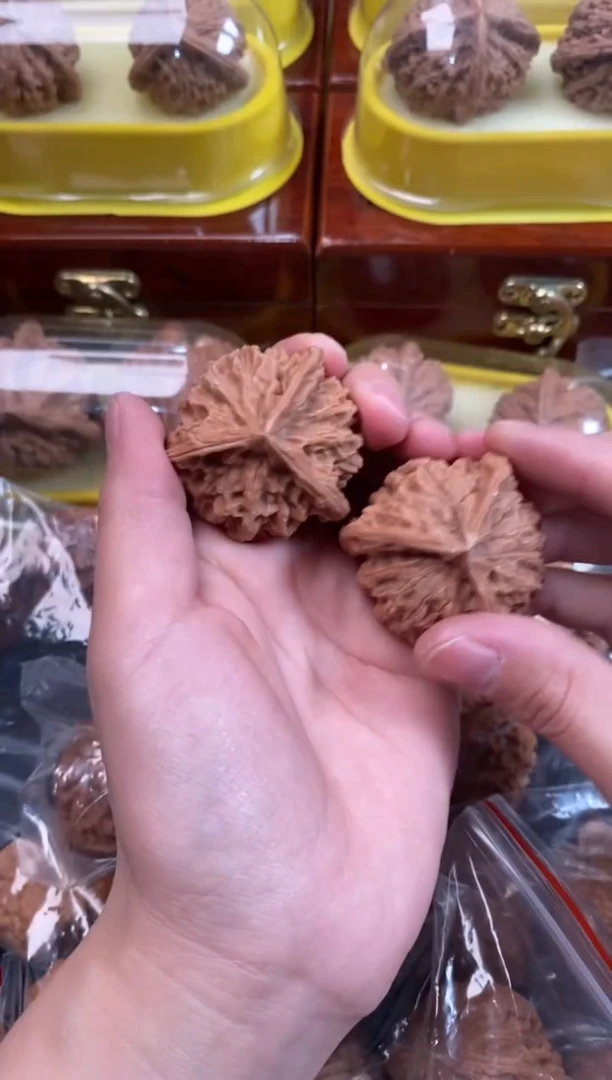 把件文玩核桃盘山三棱41尺s683