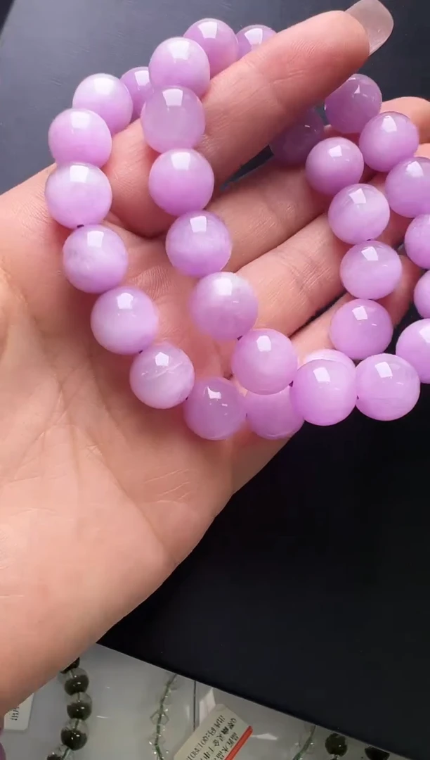 手串辉石未镶嵌紫锂辉手串多样性发一M53041XC梦