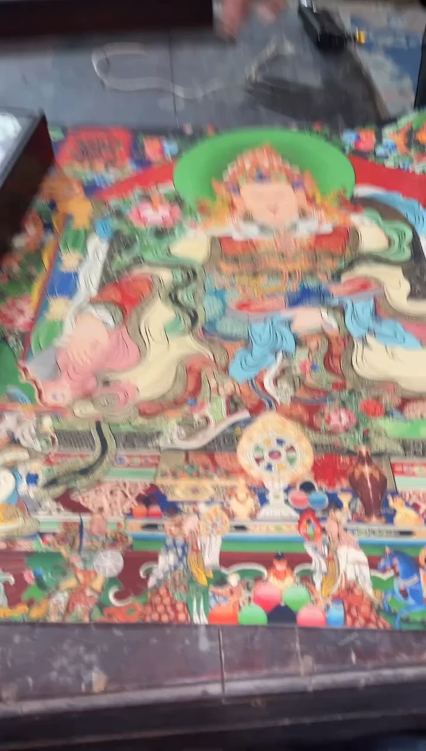 卷轴画卷轴画龙妹的唐卡链接tk16024