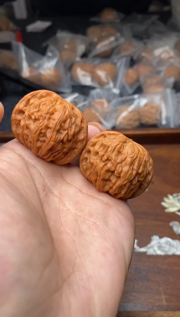 【闪购商品】文玩核桃把件A129号41尺磨盘