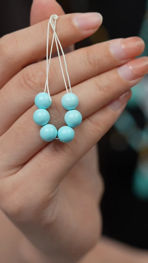 未镶嵌绿松石S77（多样性发一件）散珠