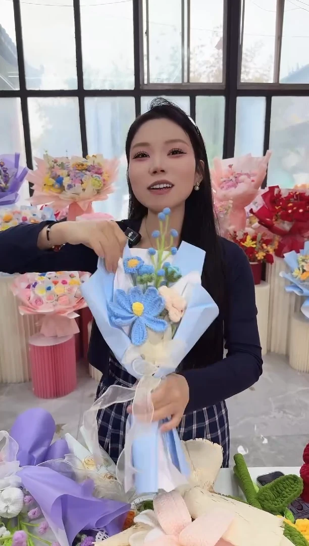 非遗手工定制花束，孤品清仓！！