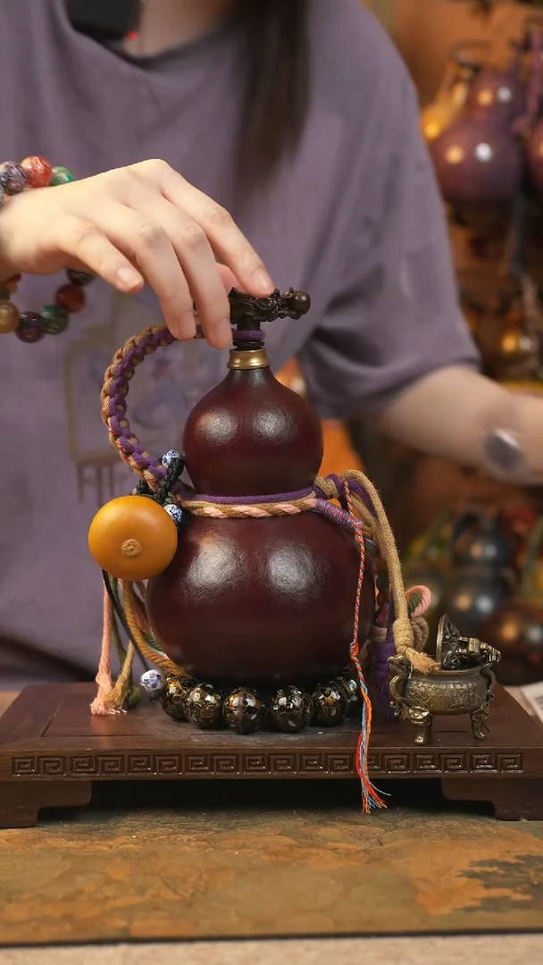 326大漆一物一拍记葫堂出品【不带手串】