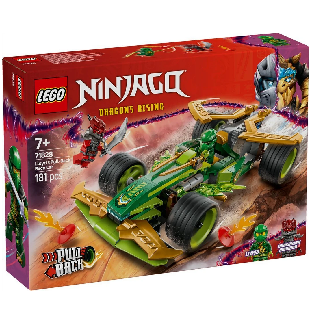 LEGO/乐高【冠希专属】（压盒）幻影忍者71828劳埃德的威猛回力赛车