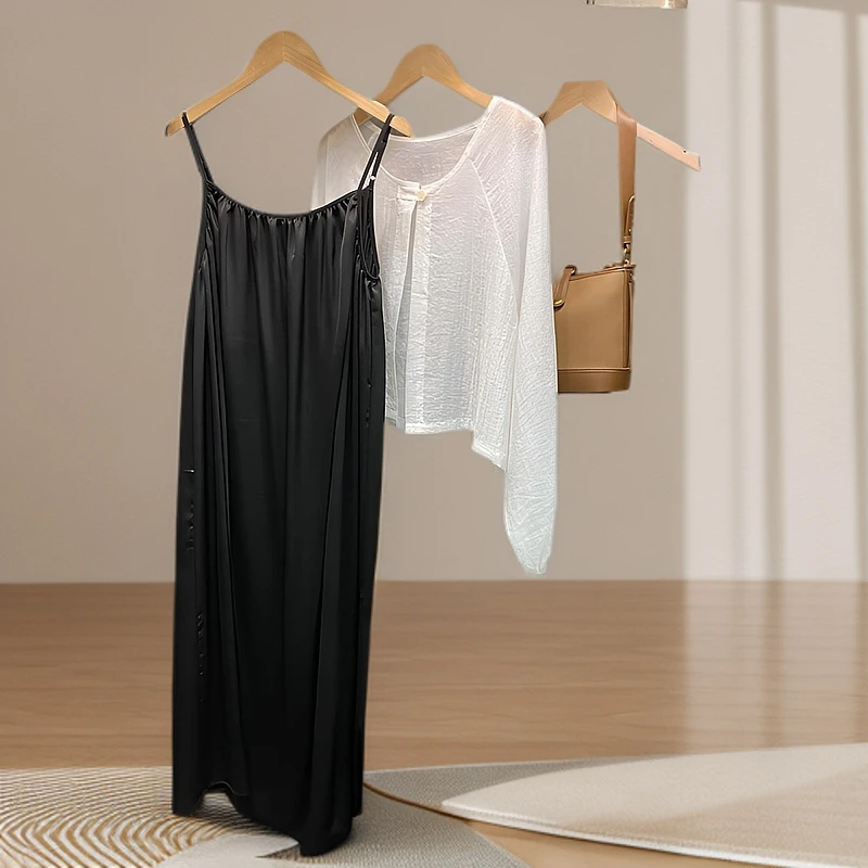 <1026-1027>按编号拍韩系欧若风百搭连衣裙休闲度假风气质显瘦