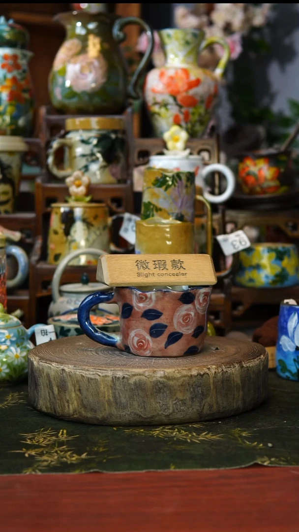 陶瓷115号景德镇手工手绘釉下彩陶瓷