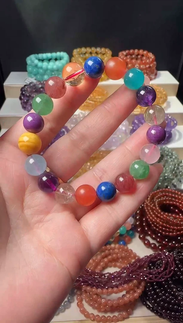 未镶嵌手串水晶多宝