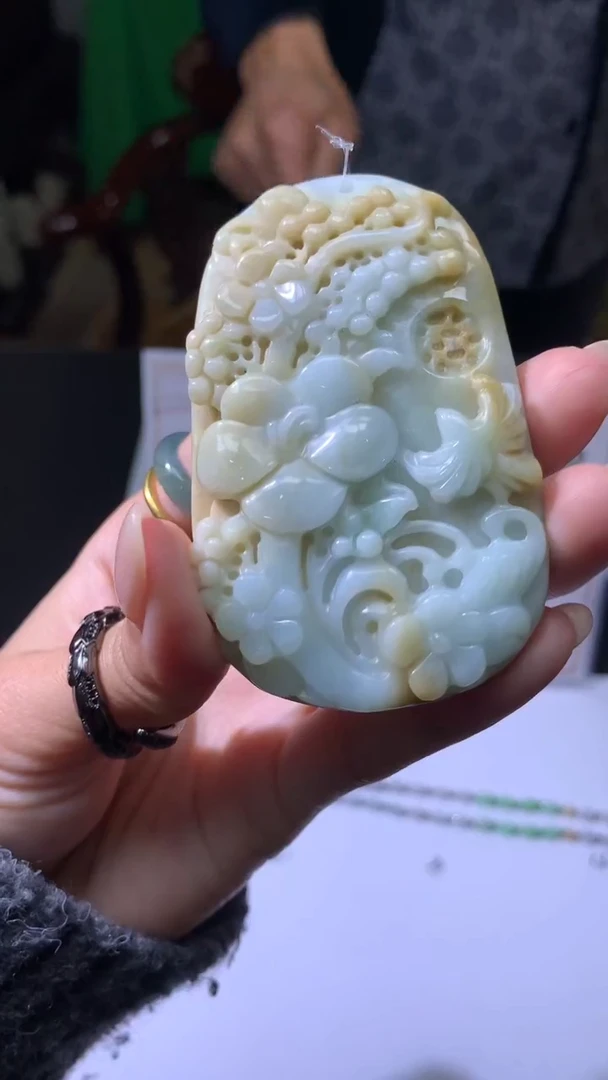 【闪购商品】定制翡翠未镶嵌不退不换CMH1件-A