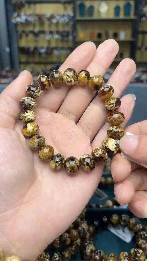 裸石琥珀未镶嵌S*i抚顺琥珀12+花珀多样性发其一