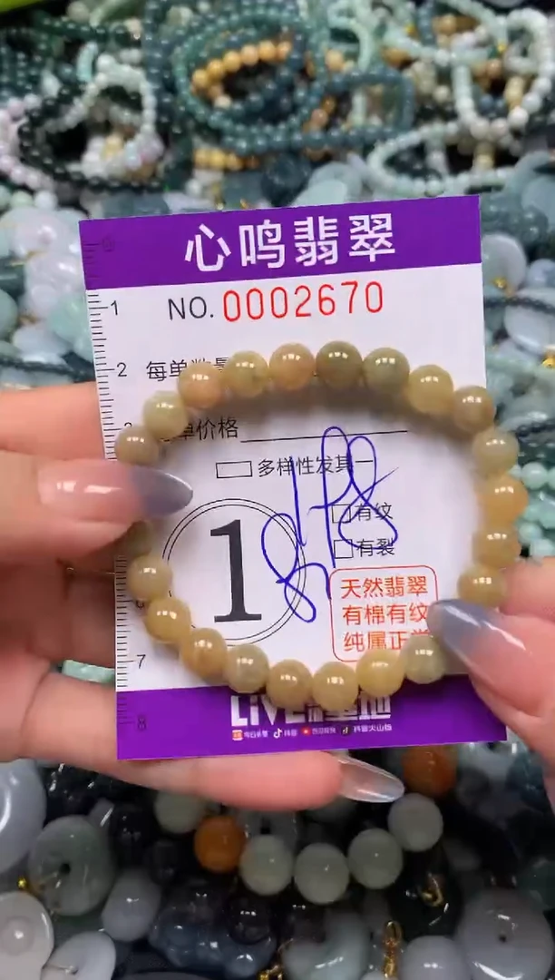 颈饰未镶嵌翡翠闪购002670