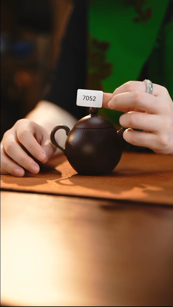 雲梦茶器紫陶茶壶7052