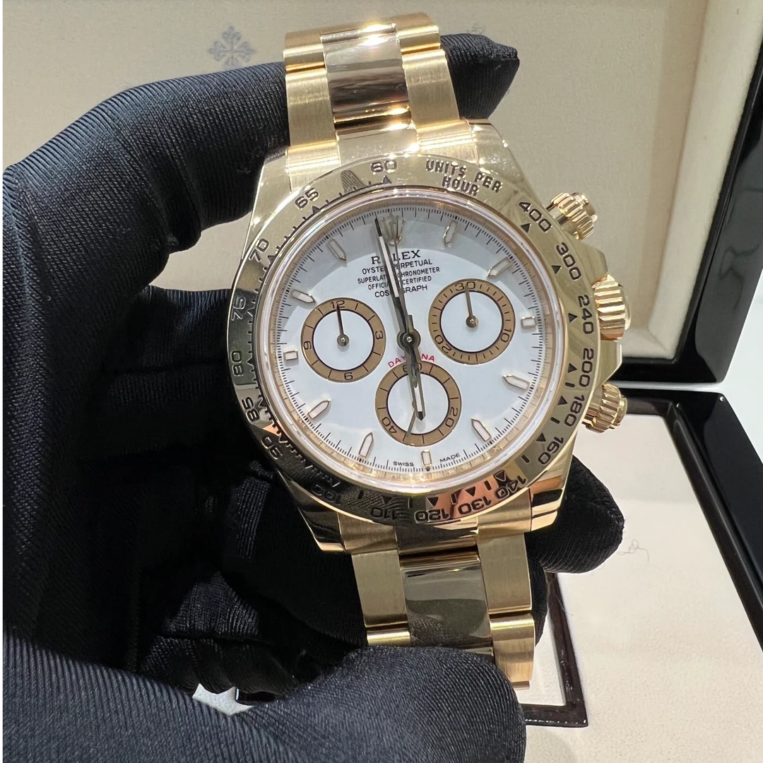 95新 Rolex/劳力士 劳力士迪通拿126508象牙白24年全套