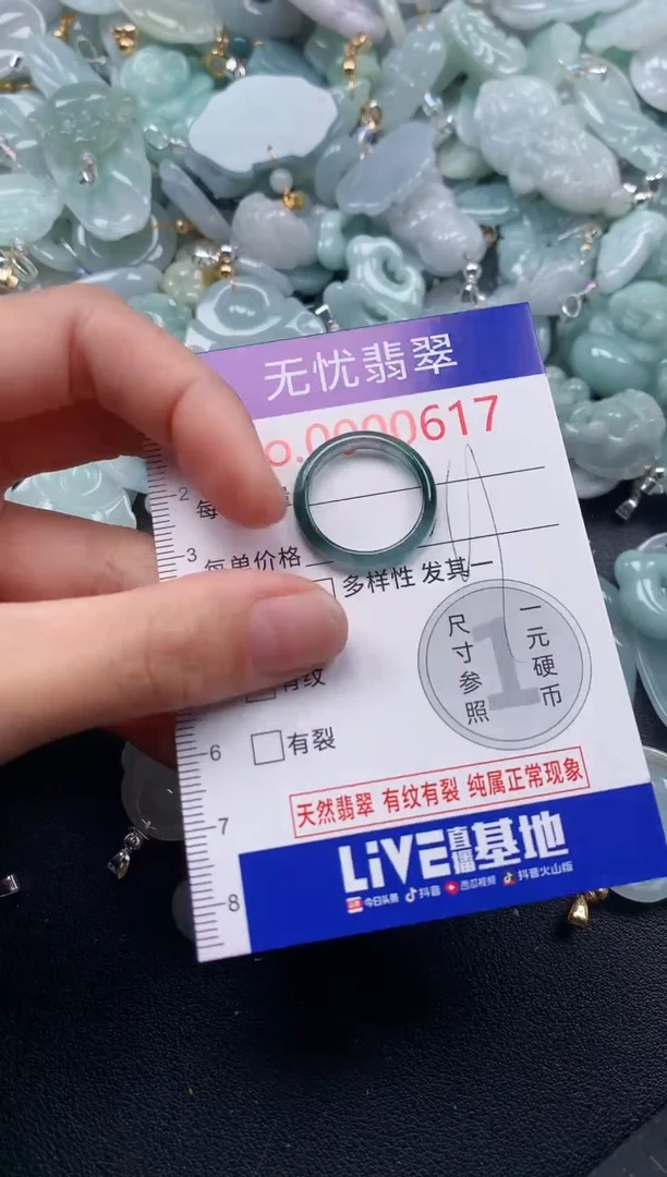 吊坠(不含链)未镶嵌翡翠617