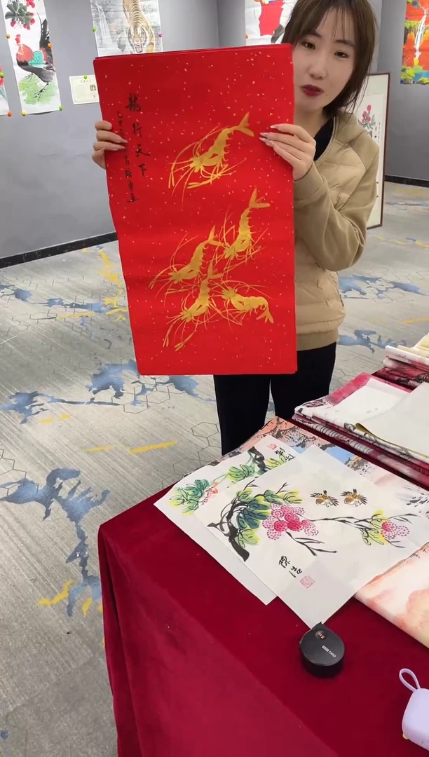 竖款年画艺术作品欣赏D3