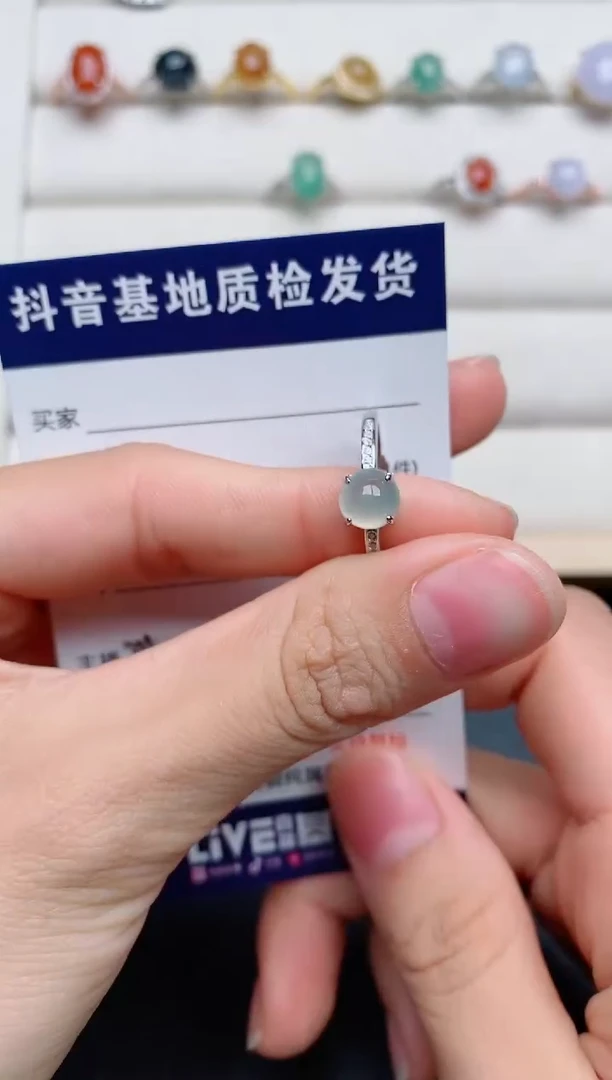【闪购商品】翡翠戒指银S925镶嵌......