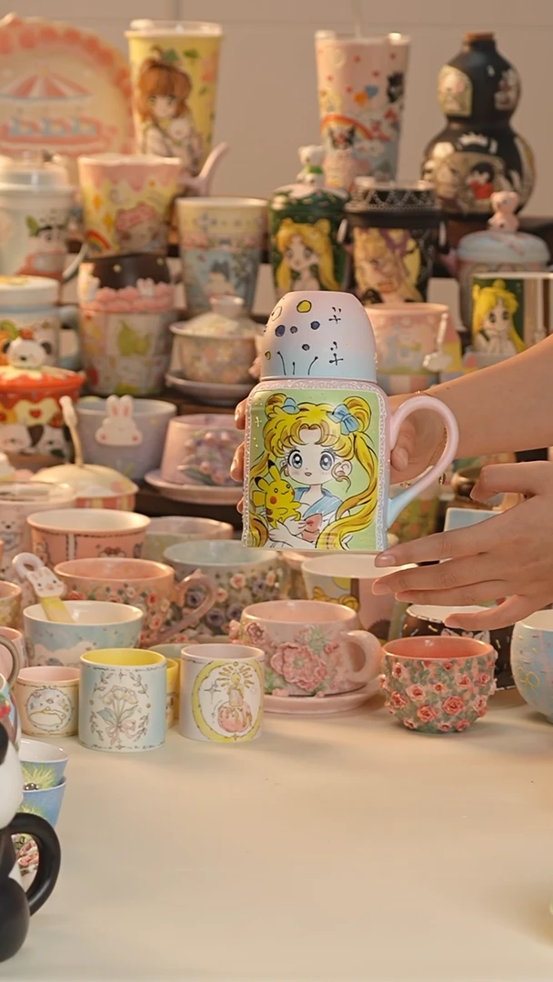 其他景德镇釉下彩手绘设计师款陶瓷