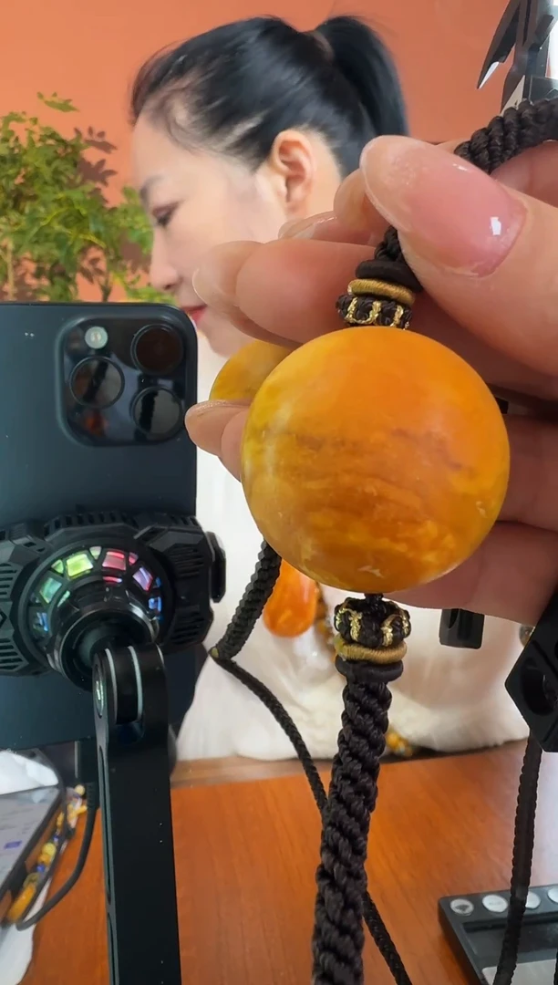 未镶嵌颈饰琥珀1484天然珠宝蜜蜡奇石假一罚十